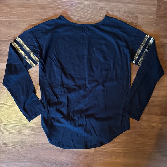 Justice Santas Fave sequin long sleeved T-shirt size 18 XXL - Picture 6 of 6